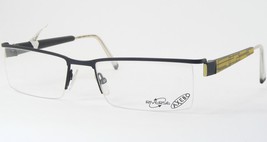 Reverse Axebo Pancho 05 Matt Black /Yellow Unique Eyeglasses 56-18-140mm France - $118.80