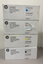 FULL SET HP 508X  CYMK Toner Cartridge CF360XC CF361XC CF362XC CF363XC N... - $549.95