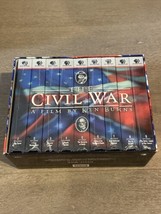 The Civil War Film Directed By Ken Burns 1997 VHS 9 Tape Set New Sealed USA - £14.38 GBP