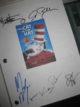 The Cat in the Hat Signed Film Movie Script Screenplay X5 autographs Mike Myers  - £15.97 GBP