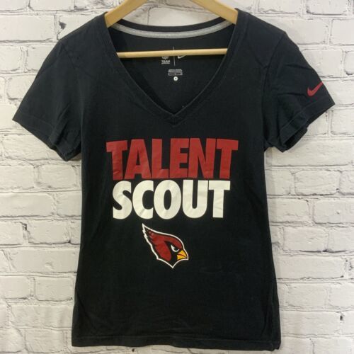 Primary image for Nike T-Shirt Womens Sz S Talent Scout NFL Arizona Cardinals Black 