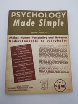 Psychology Made Simple by Abraham P. Sperling Ph.D.  Fourth Printing 1958 - £19.64 GBP