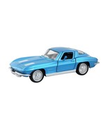 UNI Fortune 1963 Chevy Corvette Stingray Diecast 1:32 Scale Blue RMZ City - $5.89