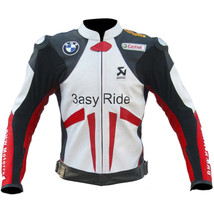 BMW Motorbike Racing Leather Jacket (Red Blood) New - $169.99