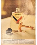 Yardley After Shave Lotion Men&#39;s No Luxury-1961 Vintage Print Ad - $9.74