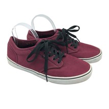 Vans Off The Wall Mens Sneakers Canvas Atwood Oxblood Red Low Top 10 - £19.48 GBP