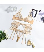 LUXATNIGHT New Sexy Women Erotic Underwear Hollow Transparent Mesh Linge... - £39.22 GBP