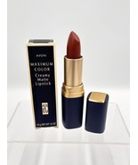 Avon Maximum Color Creamy Matte Lipstick “Chocolate Crème” discontinued New - $373.28 MXN