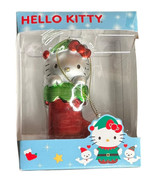 NEW Sanrio Hello Kitty 3.5&quot; Holiday Christmas Ornament in Stocking 2012 - $475.16 MXN