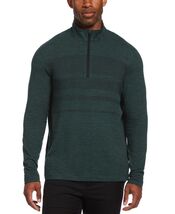 PGA Tour Men's Luxury Perform Textured Gradient Stripe 1/4-Zip SweatShir... - $21.99