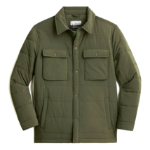 J.Crew Sz L Mens Eco Nordic Shirt Jacket w/Primaloft Catskill Quilted Coat $198 - £62.57 GBP