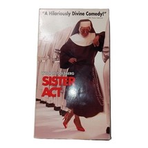 Sister Act VHS Movie Whoopie Goldberg Comedy PG - £7.90 GBP