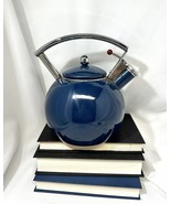 COPCO Water Kettle Pot Stovetop Teapot Blue Stainless Steel post Modern ... - €21,11 EUR