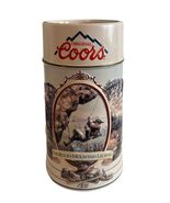 Vintage Coors Beer Stein Rocky Mountain Legend Series 1994 Collectible Mug - $22.50