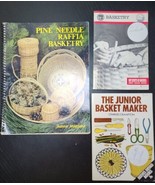 Lot Of Three Vintage Basket Weaving Craft Instruction Books Boy Scouts - $288.40 MXN