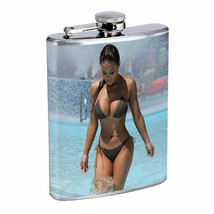 Persian Pin Up Girls D11 Flask 8oz Stainless Steel Hip Drinking Whiskey - £11.59 GBP