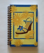 Spiral Notebook / Journal / Dairy - Blue Shoe Design - $5.95