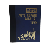 Motor Auto Repair Manual 1975 Vintage 38th Edition First Printing Hard Cover - £10.69 GBP