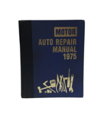 Motor Auto Repair Manual 1975 Vintage 38th Edition First Printing Hard C... - £25.36 GBP