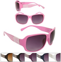 Pink Sunglasses Women&#39;s Girls Blk New Glamorous Style Fashion Designer HOT Shade - £6.69 GBP