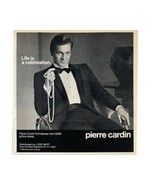 Pierre Cardin Vintage 1983 80s Print Ad Menswear Tuxedo Luxury - $12.17