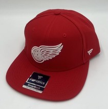 NEW Fanatics Detroit Red Wings Core Primary Logo Adjustable Snapback Hat Red - $15.00