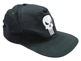 The Punisher Snapback Hat Cap Marvel Comics Unisex Black Baseball Trucker OSFM - £14.55 GBP
