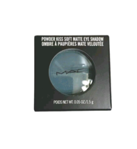 MAC Powder Kiss Soft Matte Eye Shadow Good Jeans 0.05 Oz 1.5 G New in Box - £11.83 GBP