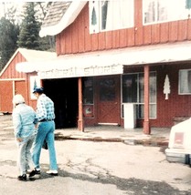 1984 Small Town General Store Vintage Photograph Maine New England Winte... - $19.99