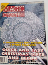 Vintage Magic Crochet Magazine Dec 1996 #105 Christmas Gifts And Decor - $8.90