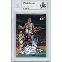 Andrei Kirilenko Utah Jazz Auto 2004 Fleer Ultra Beckett Autograph Collectibles - $67.89