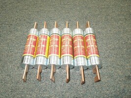 Bussmann LPN-RK-100 100A 250VAC Class RK1 Fuses Used (Set of 6) - $54.00