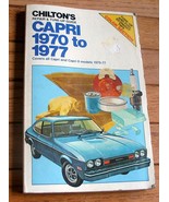 Ford CAPRI 1970 to 1977 #6695 shop manual repair and tune-up **REAL NICE!** - $1.14