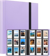 432 Pockets Photo Album For Fujifilm Instax Mini Camera, Polaroid, Purple - £33.55 GBP