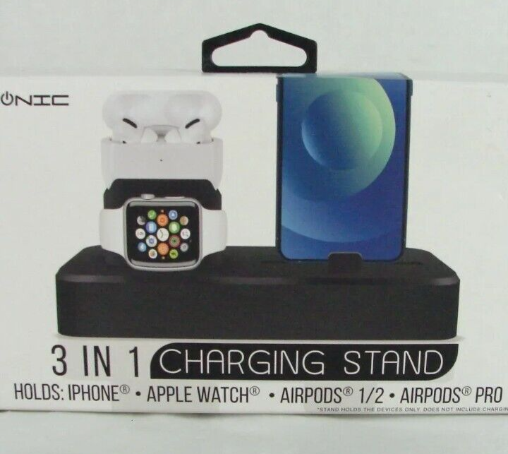 Aconic 3 in 1 apple charging station. iphone, apple watch, air pods bran... - $14.22