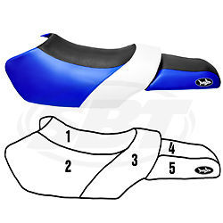 Custom Yamaha GP1200 GP800 GP760 Waverunner Wave Runner Seat cover Blacktip  GP - £123.65 GBP