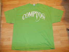 City of Compton Short Sleeve T shirt Green Short sleeve COMPTON CPT Tee ... - £11.19 GBP