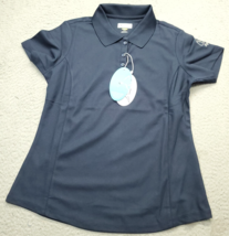 Grey Norman Golf Polo Shirt Womens S Navy Deer Creek Play Dry Moisture W... - £19.95 GBP