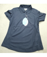 Grey Norman Golf Polo Shirt Womens S Navy Deer Creek Play Dry Moisture W... - $508.77 MXN