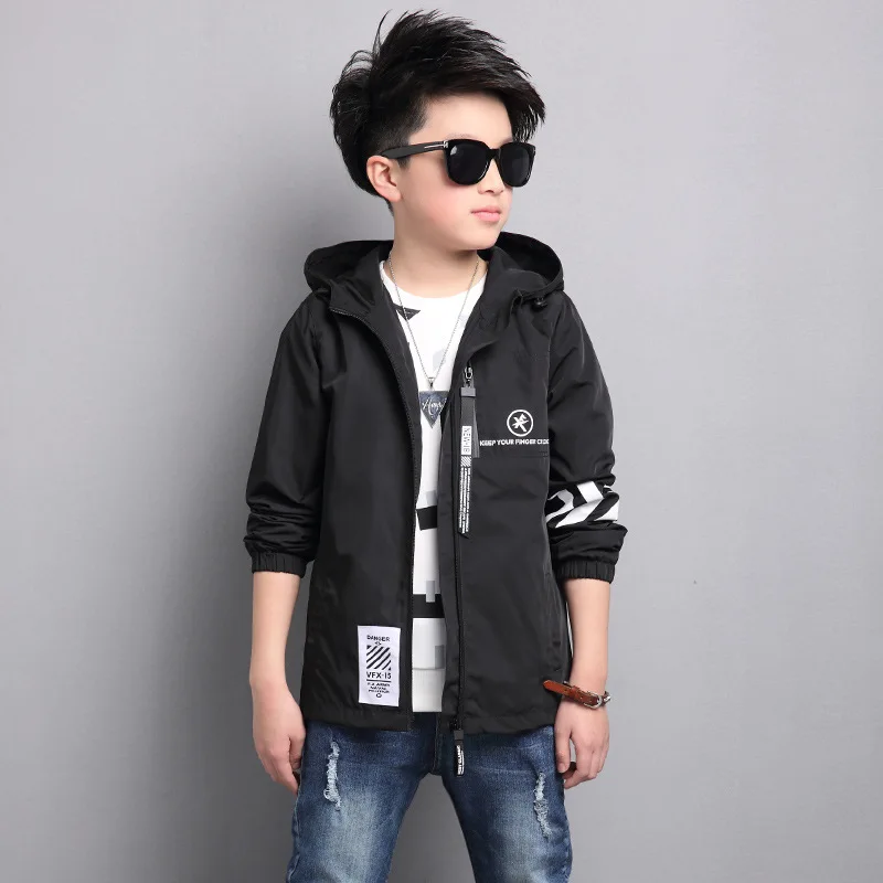 Boys Jacket Autumn Children&#39;s ing 2019 New Style Boy Coat Big Boy Korean-Style T - £115.28 GBP