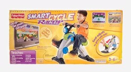 NEW Fisher Price Smart Cycle Racer 3D Racing TV Ride On Video Game Learn &amp; Play - £160.25 GBP