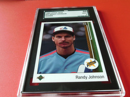 1989  UPPER DECK  # 25   RANDY  JOHNSON   SGC  96   MINT  9    ROOKIE   !! - £39.04 GBP