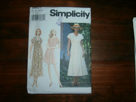 Simplicity 9601 Size 6 8 10 Misses&#39; Miss Petite Dress - £10.11 GBP