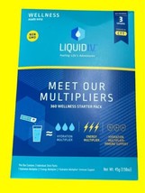 Liquid I.V. Hydration Multiplier Electrolyte Drink Mix 3 packets New In Box - £7.77 GBP