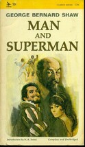 MAN AND SUPERMAN by George Bernard Shaw (1965) Airmont pb - $9.89