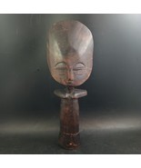 African Ashanti Fertility Doll 11.75&quot; Dark Wood Tribal Ethnic Art c.1963... - $1,025.16 MXN