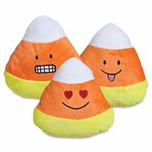 Grriggles Emoji Candy Corn Plush Halloween Dog Toys (Set of 3) - $219.88 MXN+