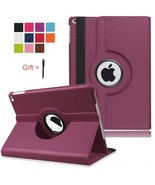 For iPad 10th 9th 8th 7th 6/5th Gen Leather Smart Flip Case Rotating Sta... - £15.84 GBP
