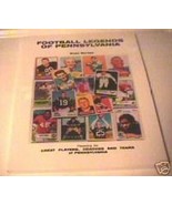 Football Legends of Pennsylvania Book By Evan Burian - £27.36 GBP
