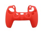 Silicone Grip Red Case Non Slip Cover For PS5 Controller Accessories - £6.35 GBP